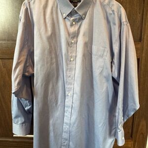 Jos. A. Bank Traveler Light Blue Dress Shirt